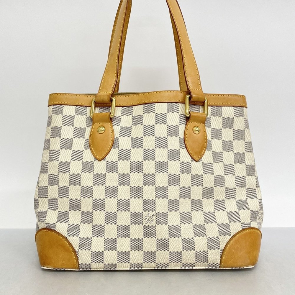 LOUIS VUITTON White Damier Tote Bag - Picture 13 of 13